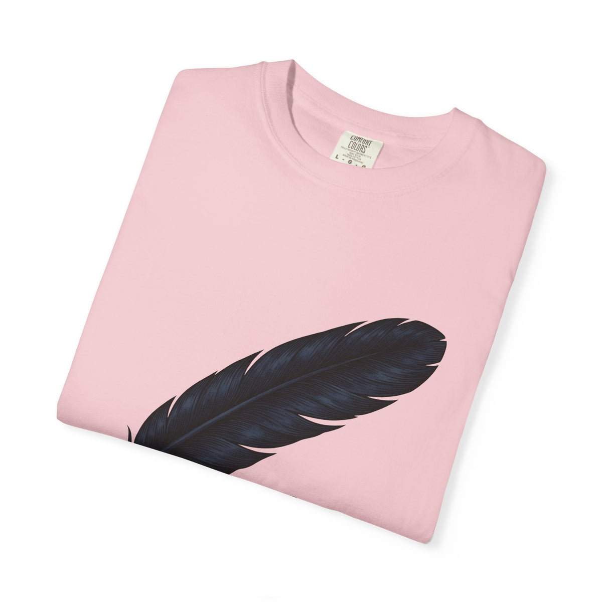 Feather Charm T-Shirt Boho Chic Spiritual Gift Women Retro T-Shirt Charm T-Shirt Bohemian Enthusiast Vintage T-Shirt Mystical Graphic Sketch Bow