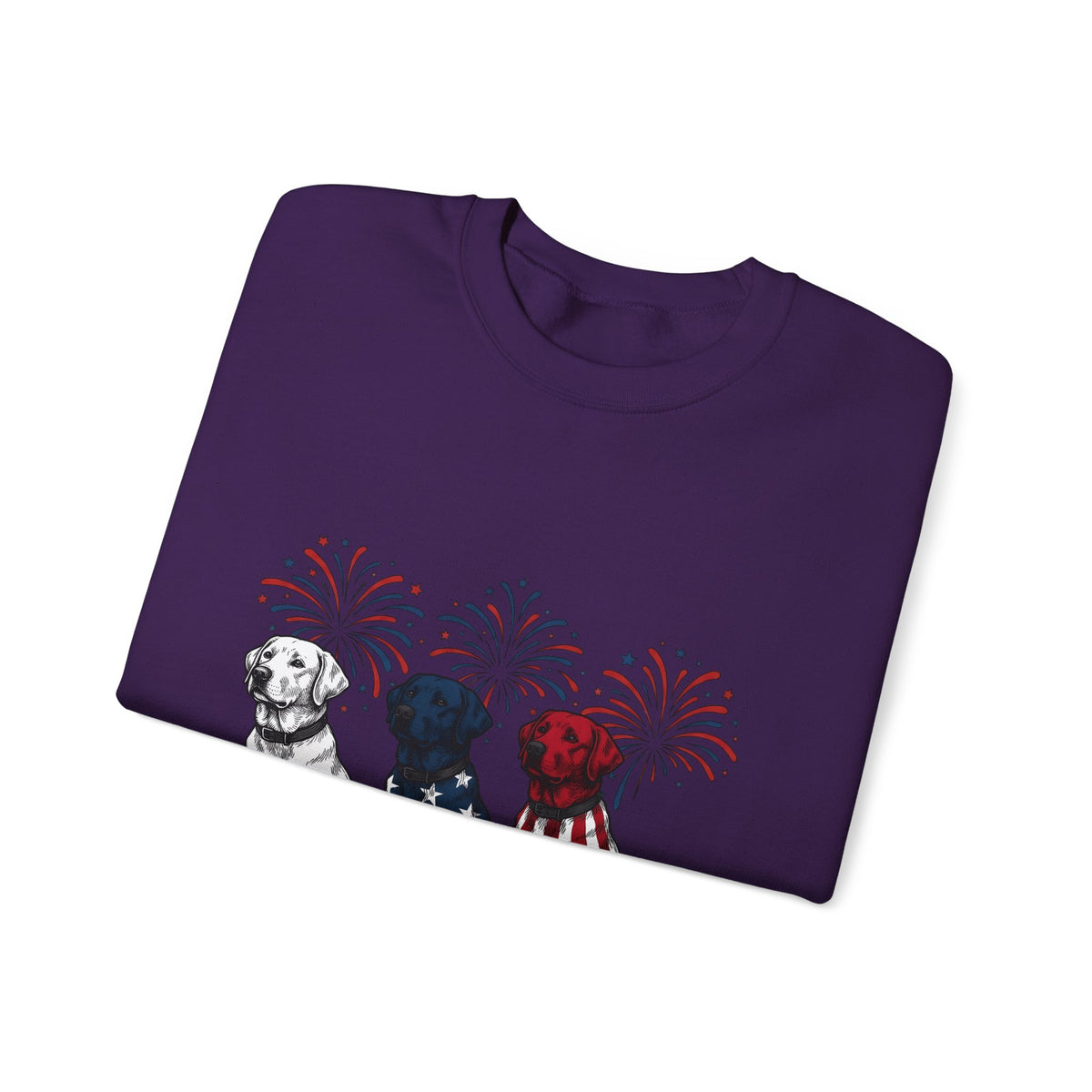 American Dogs Sweatshirt America/4th Of July Pet Gift Women Sketch Sweatshirt Canine Sweatshirt Patriot Fan Hand Drawn Sweatshirt Animal Graphic Retro