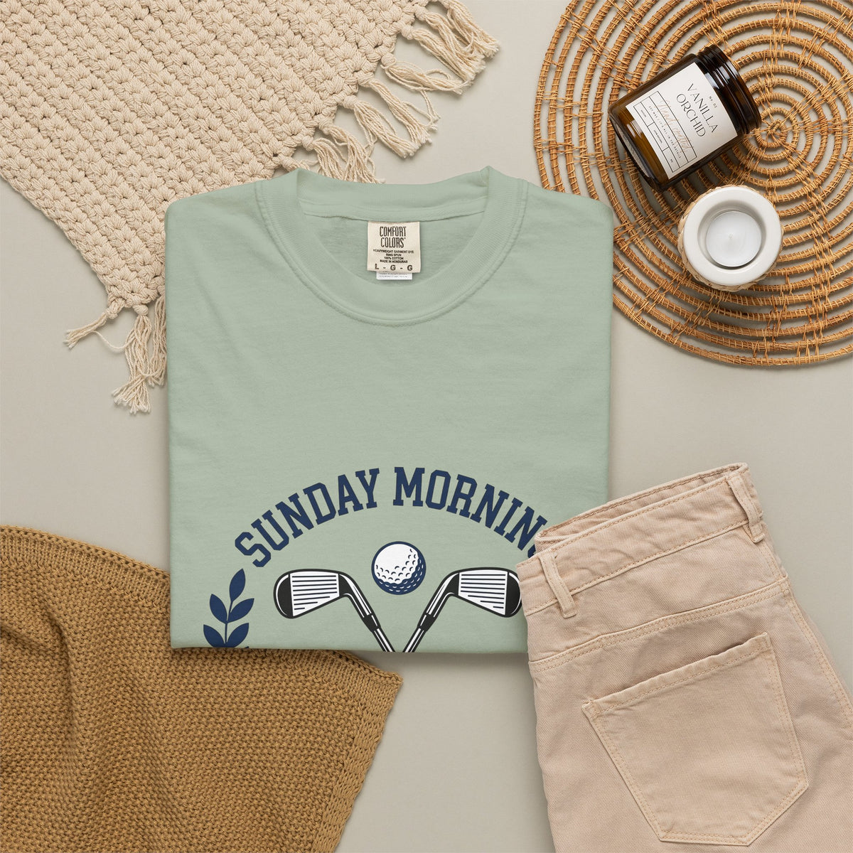 Golf Clubs T-Shirt Golf Adventure Gift Women Sketch T-Shirt Golf Irons T-Shirt Golfer Enthusiast Drawing Graphic Explorer Cartoon Golf Ball T-Shirt