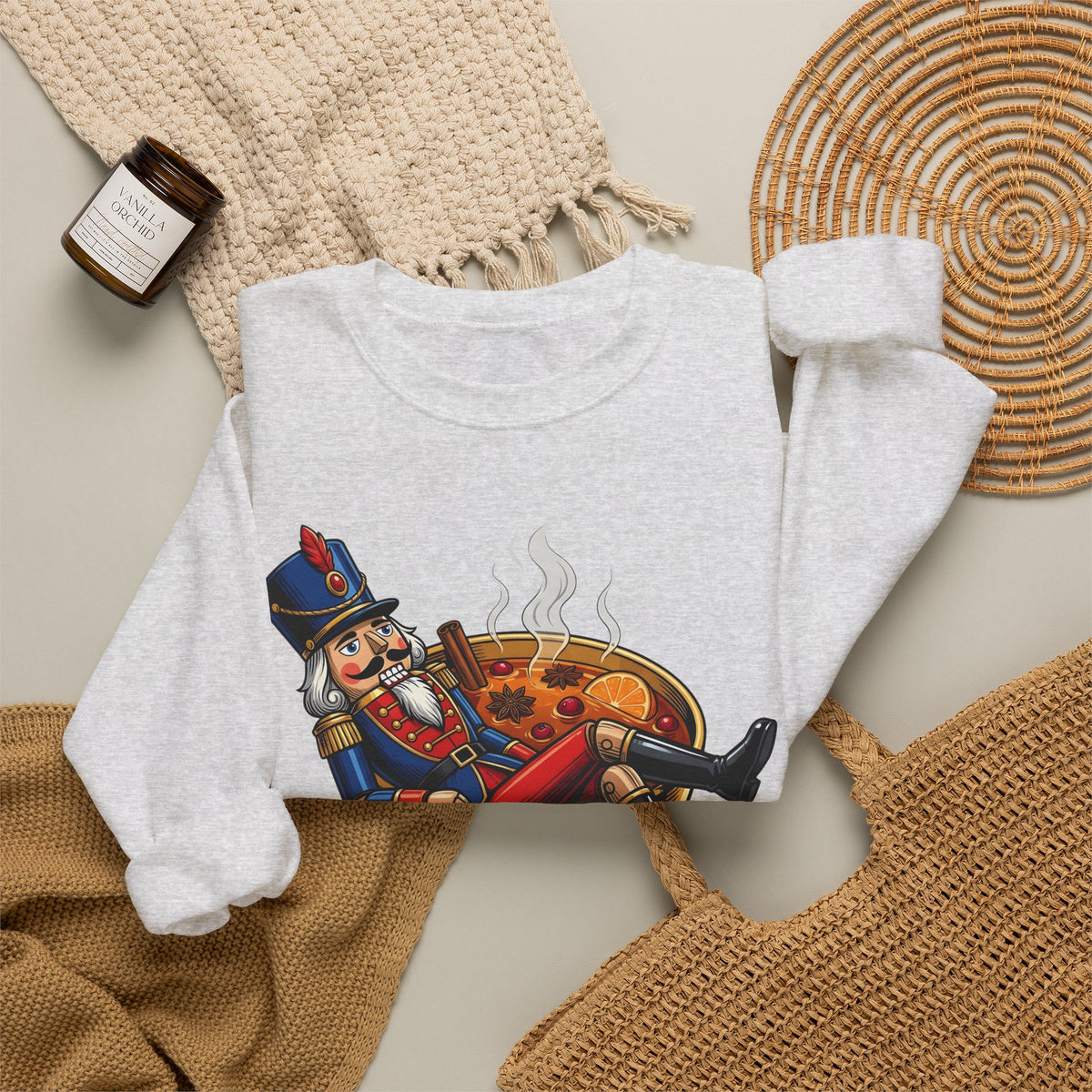 Nutcracker Sweatshirt Sweatshirt Christmas Seasonal Gift Women Comic Sweatshirt Nutcracker T