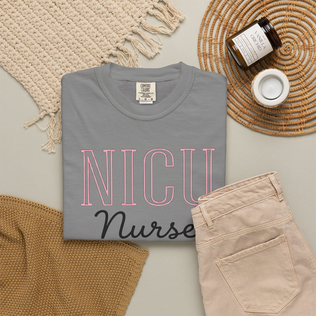 Infant Beanie T-Shirt Nurse Clinic Gift Women Sketch T-Shirt Baby Hat T-Sh