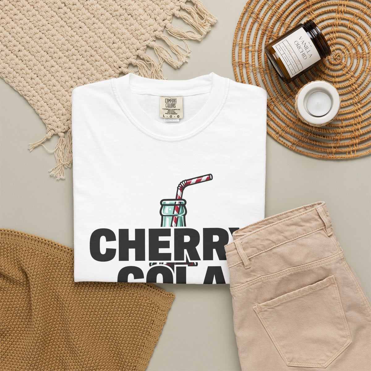 Soda Bottle T-Shirt Drinks Vintage Gift Women Bold T-Shirt Bottle T-Shirt Beverage Fan Graphic Design Retro Striped Straw T-Shirt
