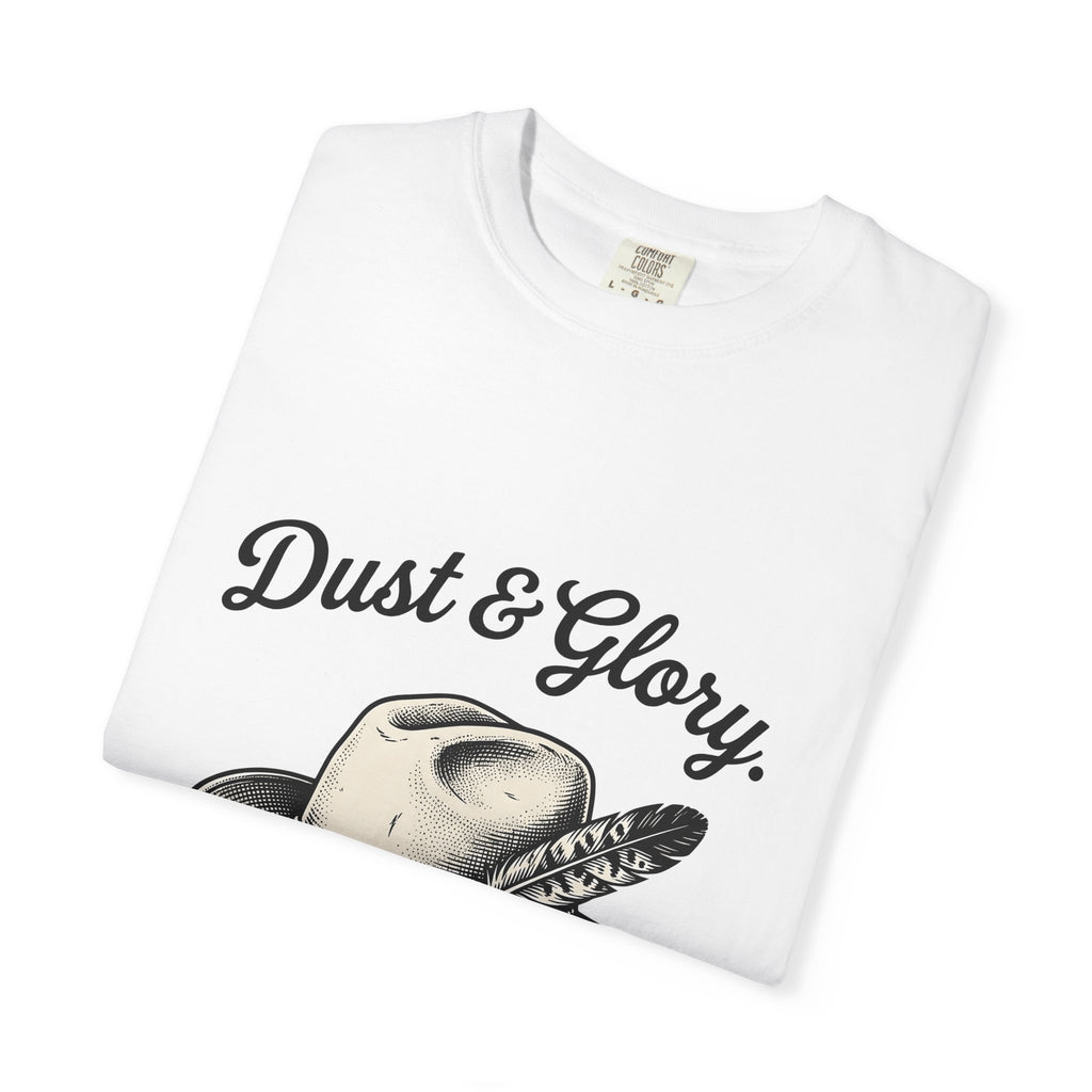 Western Hat Cowgirl Rodeo Gift Antique Cowboy Hat Cowgirl Fan Stetson Nostalgic Quill T-Shirt