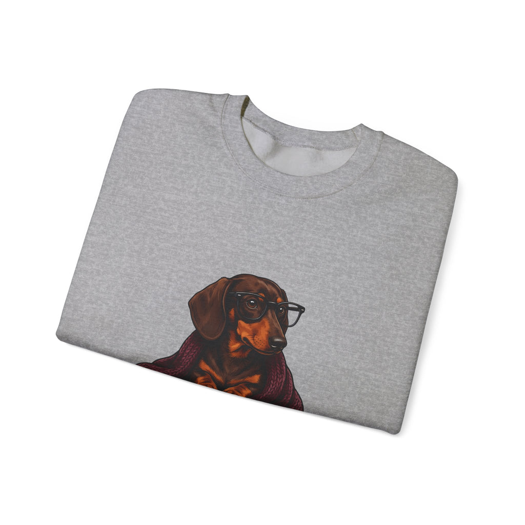Dachshund Sweatshirt Dog Paperback Gift Women Animated Sweatshirt Wiener Dog Sweatshirt Dog Fan Doxie Sweatshirt Novelty Graphic Classic Literature Sweatshirt