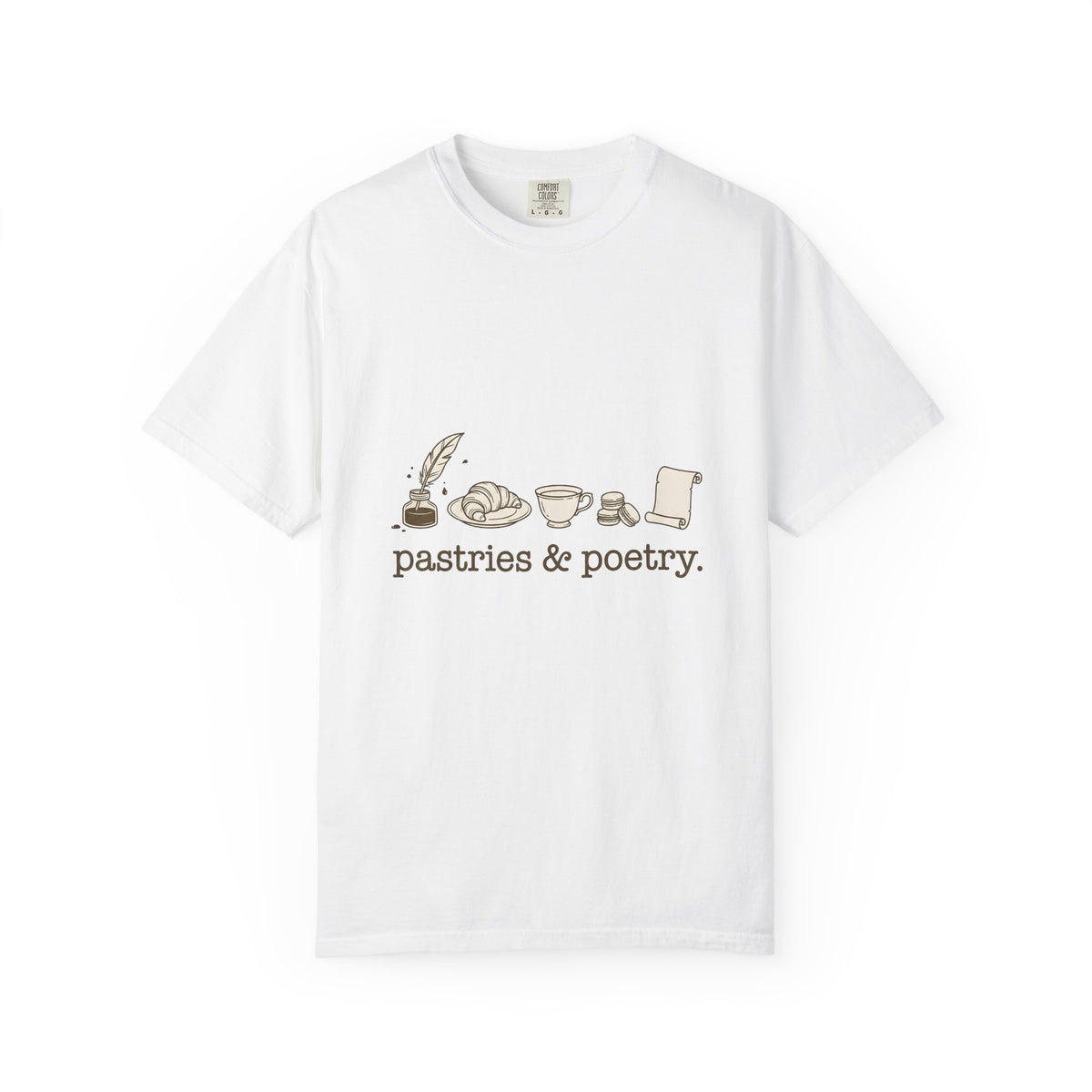 Dessert Coffee Cup T-Shirt Coffee Pastry Gift Women Cartoon T-Shirt Coffee T-Shirt T-Shirt Coffee Fan Coffee Art T-Shirt Bakery Graphic Geometric Sweet