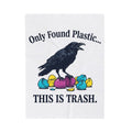 Crow Eggs Blanket Easter Animal Gift Women Vintage Blanket Raven Eggs Blanket Easter Fan Retro Blanket Creature Graphic Hand Drawn Egg Shells