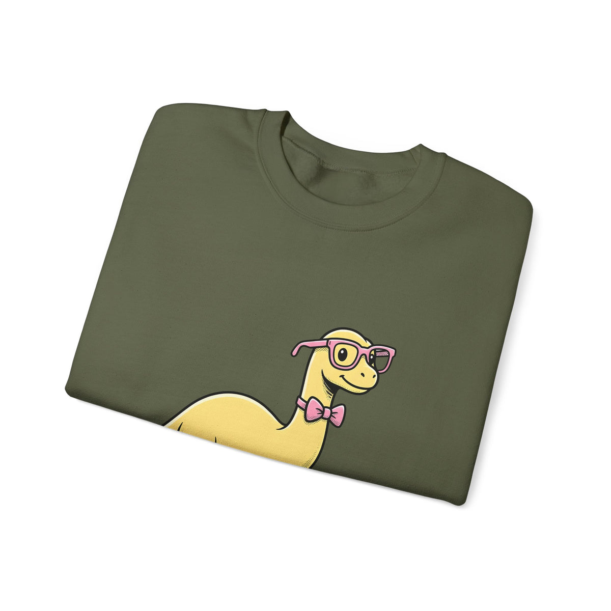 Dinosaur Eyeglasses Sweatshirt Teachers Education Gift Women Animated Sweatshirt Specs Sweatshirt Educator Enthusiast Cartoon Sweatshirt Learning Graphic