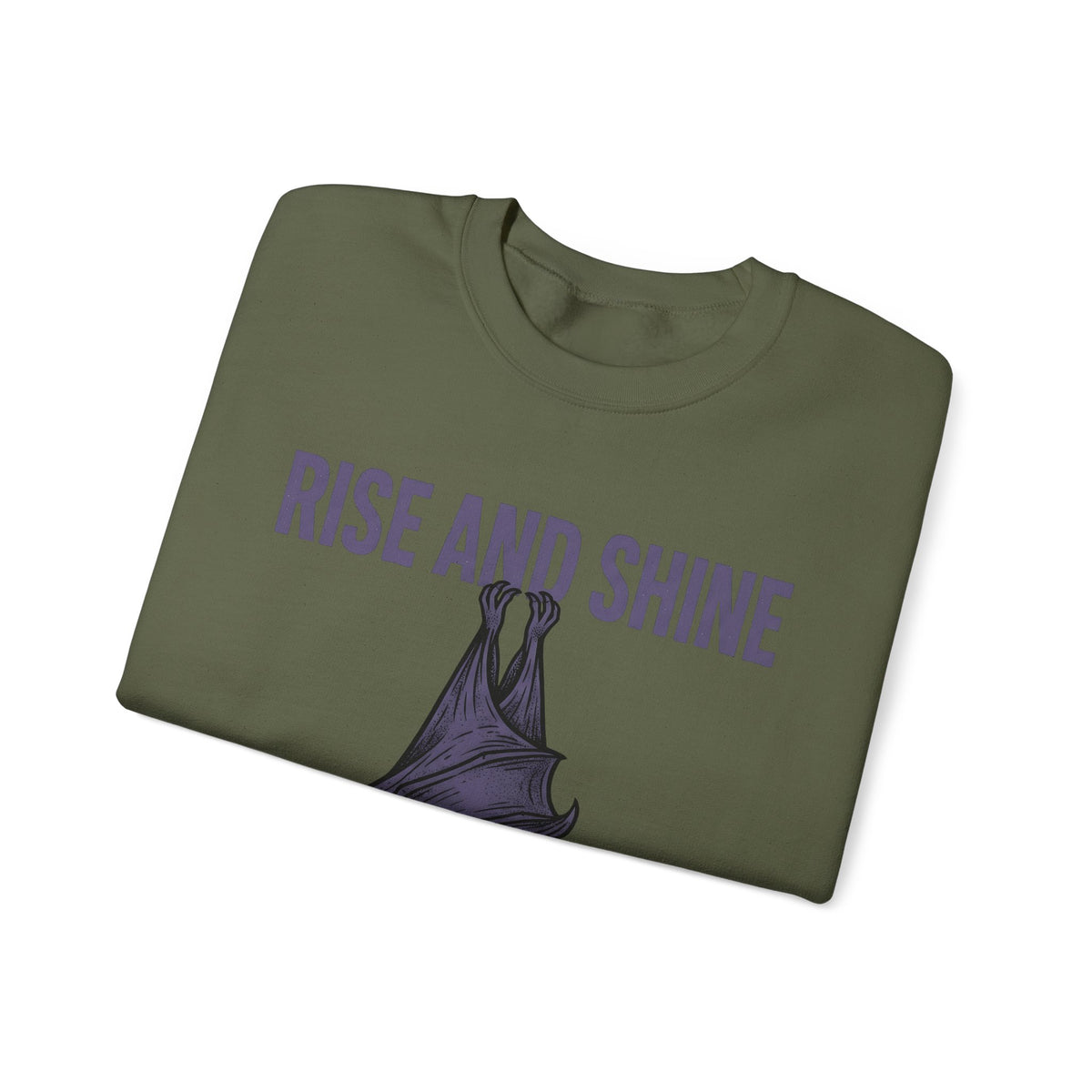 Bat Sweatshirt Funny Gothic Gift Women Hand Drawn Sweatshirt Flying Fox Sweatshirt Comedy Fan Illustrated Sweatshirt Dark Graphic Vintage Humor Sweatshirt