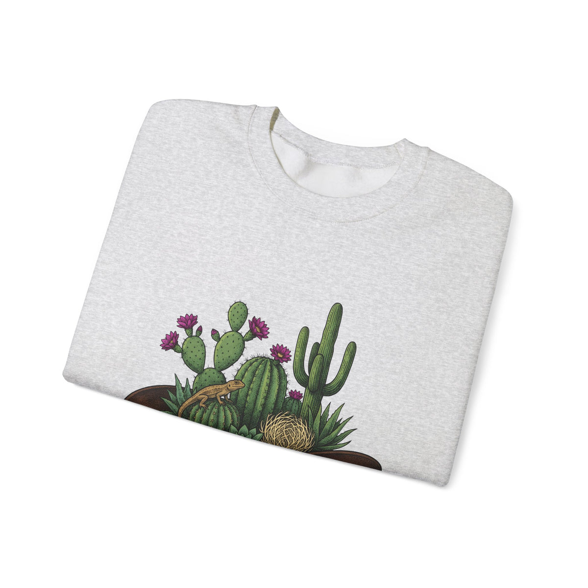Western Hat Cactus Sweatshirt Cowgirl Cowboy Gift Women Rustic Sweatshirt Saguaro Sweatshirt Rodeo Fan Country Sweatshirt Cowboy Graphic Retro Reptile Sweatshirt