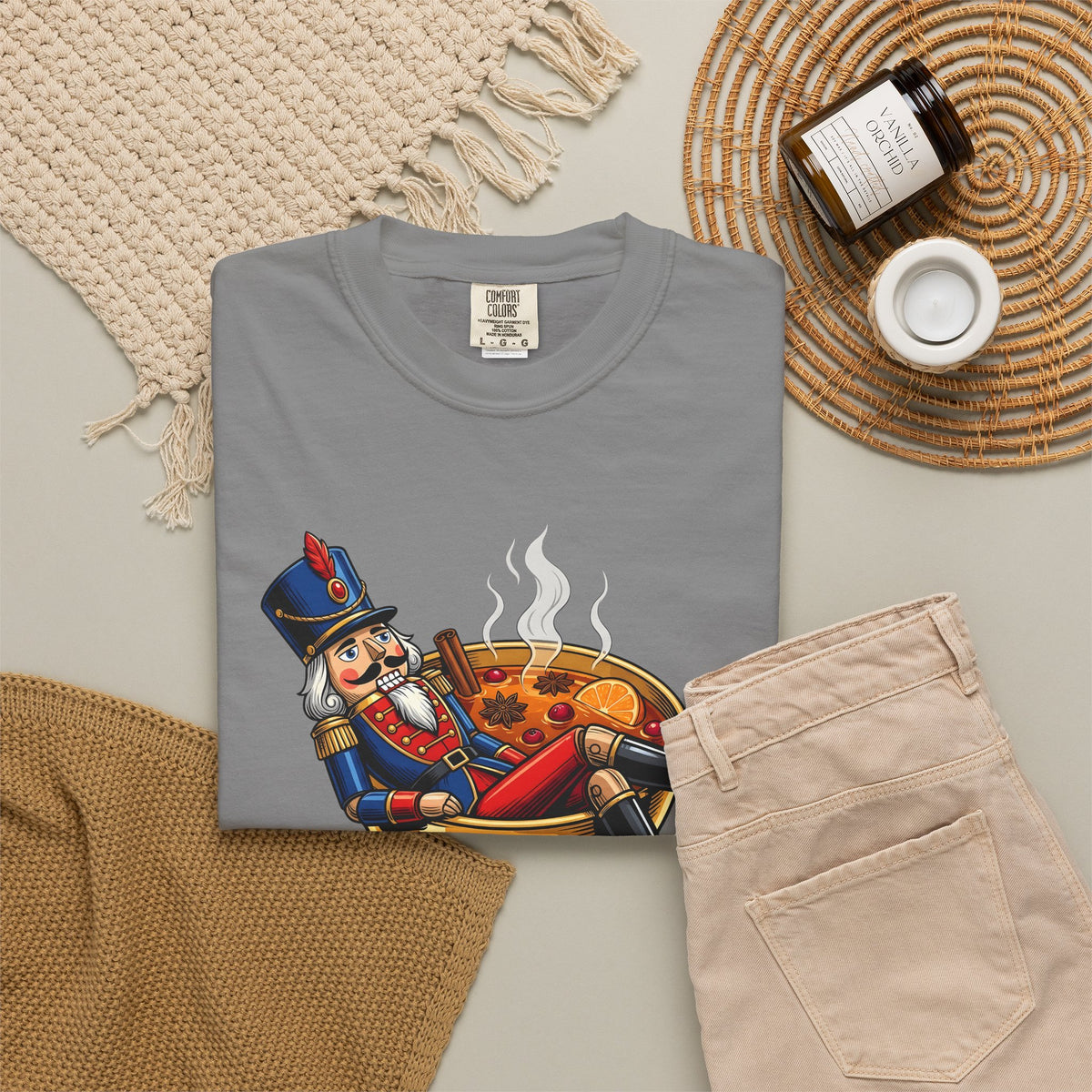Nutcracker T-Shirt T-Shirt Christmas Seasonal Gift Women Comic T-Shirt Nutcracker T