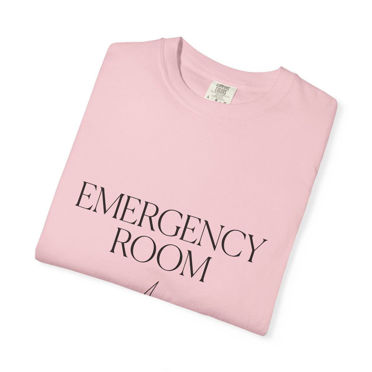 Emergency Text T-Shirt Nurses Clinic Gift Women Basic T-Shirt Alert T-Shirt Nurse Enthusiast Simple T-Shirt Medical Graphic Contemporary Flash