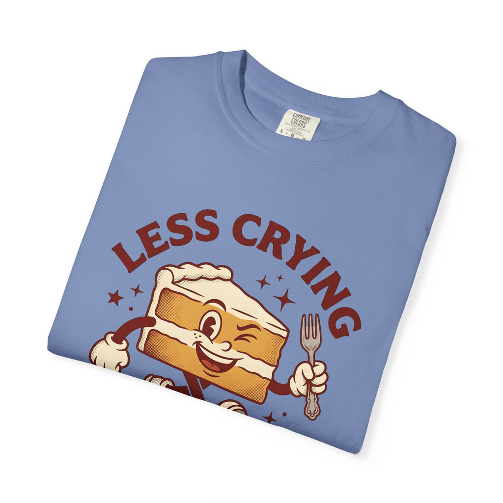 Cake Character T-Shirt Desserts Baking Gift Women Cartoon T-Shirt Pastry T-Shirt Sweets Fan Comic T-Shirt Baker Graphic Retro Fork T-Shirt