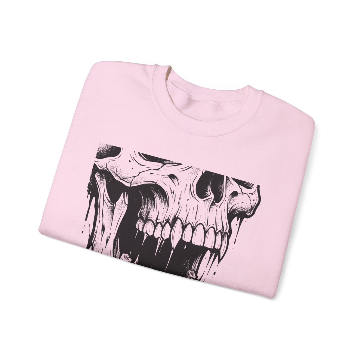 Skull Art Sweatshirt Gothic Fright Gift Women Macabre Sweatshirt Skull T-Sh