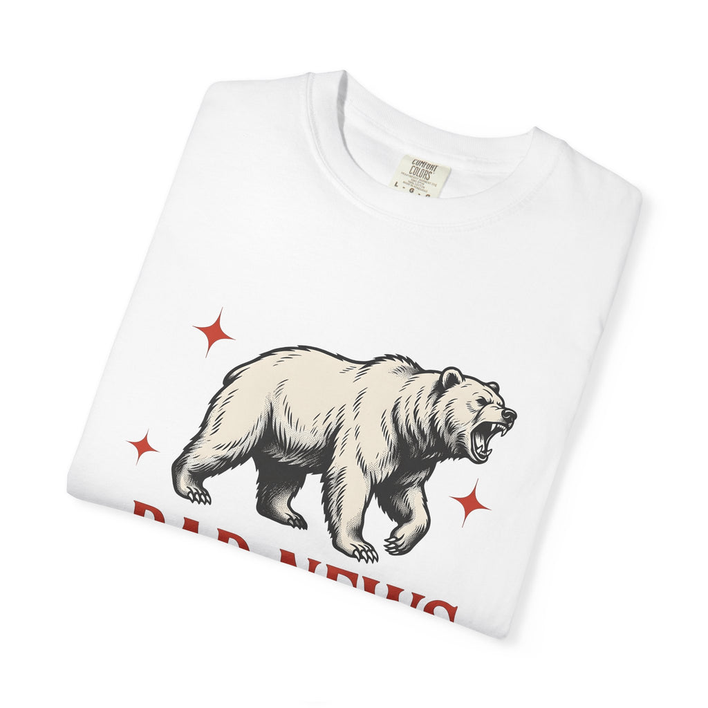 Grizzly Bear T-Shirt Bear Animal Gift Women Vintage T-Shirt Ursa T-Shirt Bear Fan Grizzly Graphic Retro Star T-Shirt