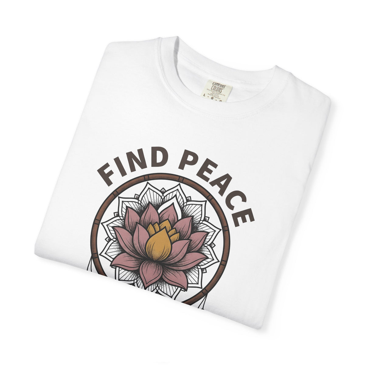Lotus Dreamcatcher T-Shirt Boho Chic Meditation Gift Women Geometric T-Shirt Dreamcatcher T-Shirt Bohemian Enthusiast Geometric T-Shirt Mindfulness