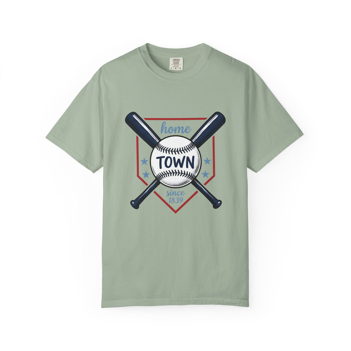 Baseball Graphic T-Shirt America/4th Of July Sports Gift Women Vintage T-Shirt Baseball T-Shirt Patriot Fan Distressed T-Shirt Athletic Graphic