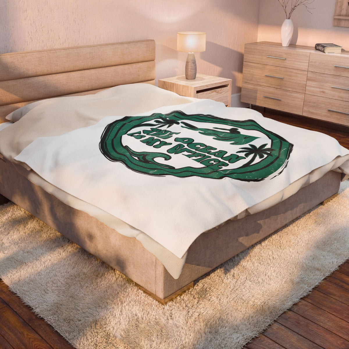 Surfing Surfing Seaside Gift Hand Drawn Surf Surfer Fan Surfing Coastal Blanket
