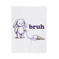 Upset Hare Blanket Funny Creatures Gift Women Cartoon Blanket Rabbit Blanket Humor Fan Comic Blanket Animal Graphic Classic Sweet Cone Blanket
