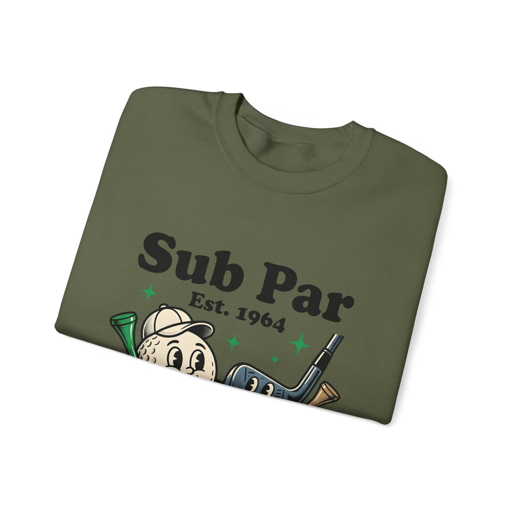 Golf Cartoon Sweatshirt Golf Humor Gift Women Vintage Sweatshirt Cartoon Character T-Sh