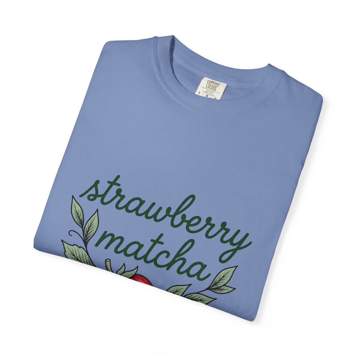 Strawberry Design T-Shirt Coffee/Desserts/Drinks Food Gift Women Floral T-Shirt Berry T-Shirt Dessert Fan Botanical T-Shirt Cuisine Graphic Retro
