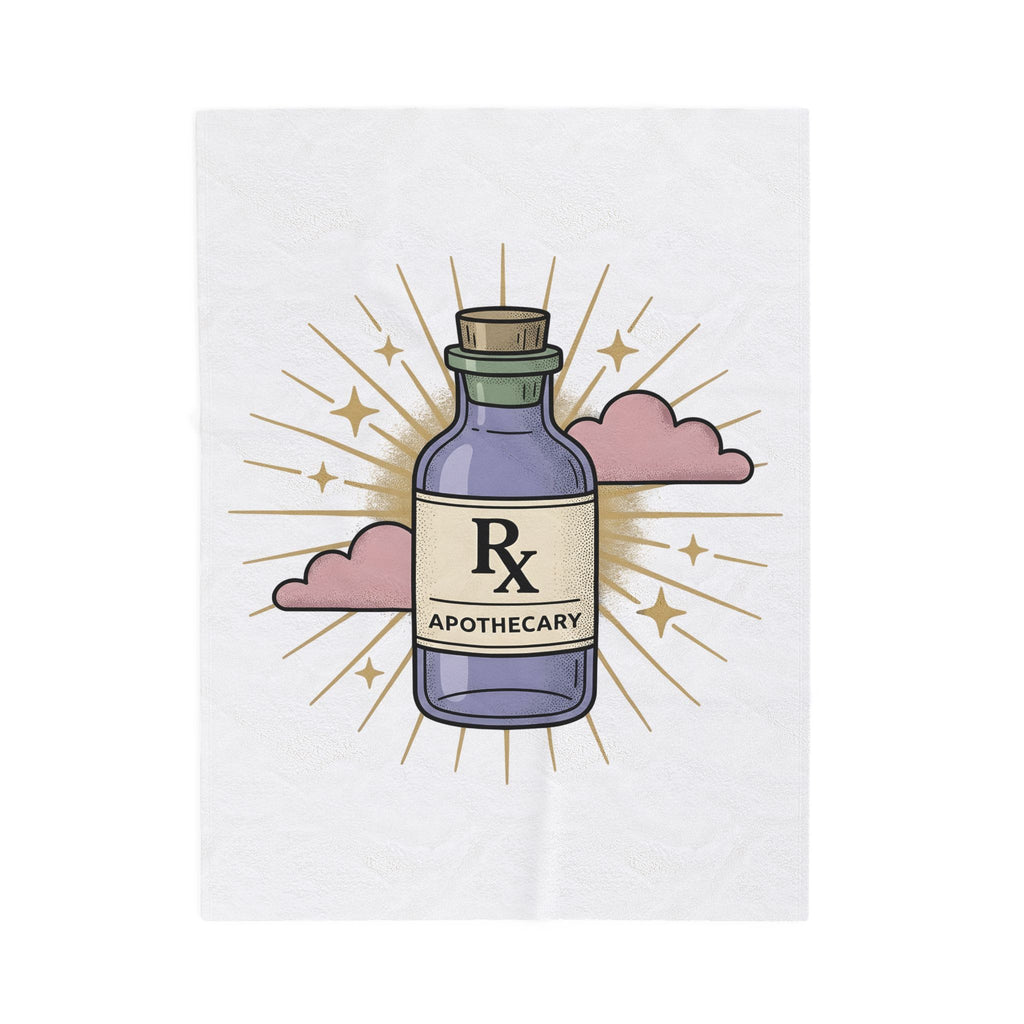 Pill Bottle Blanket Nurses Healthcare Gift Women Classic Blanket Medicine Bottle Blanket Nurse Practitioner Enthusiast Vintage Blanket Medical