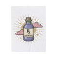 Pill Bottle Blanket Nurses Healthcare Gift Women Classic Blanket Medicine Bottle Blanket Nurse Practitioner Enthusiast Vintage Blanket Medical