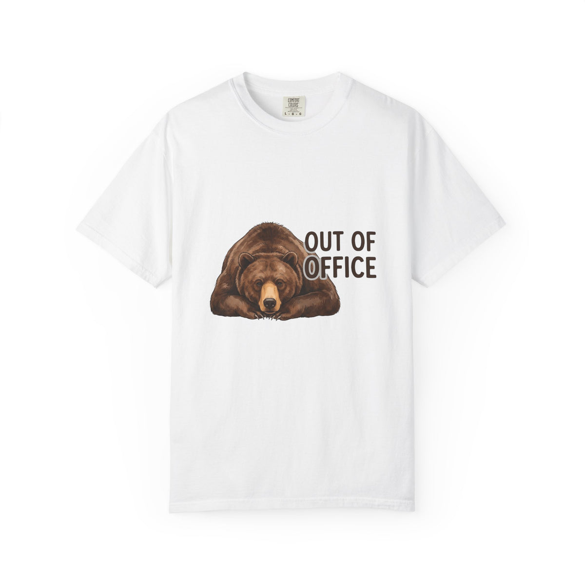 Brown Bear T-Shirt Bear Pet Gift Women Sketch T-Shirt Grizzly T-Shirt Bear Fan Ursine T-Shirt Animal Graphic Comic Sleep T-Shirt