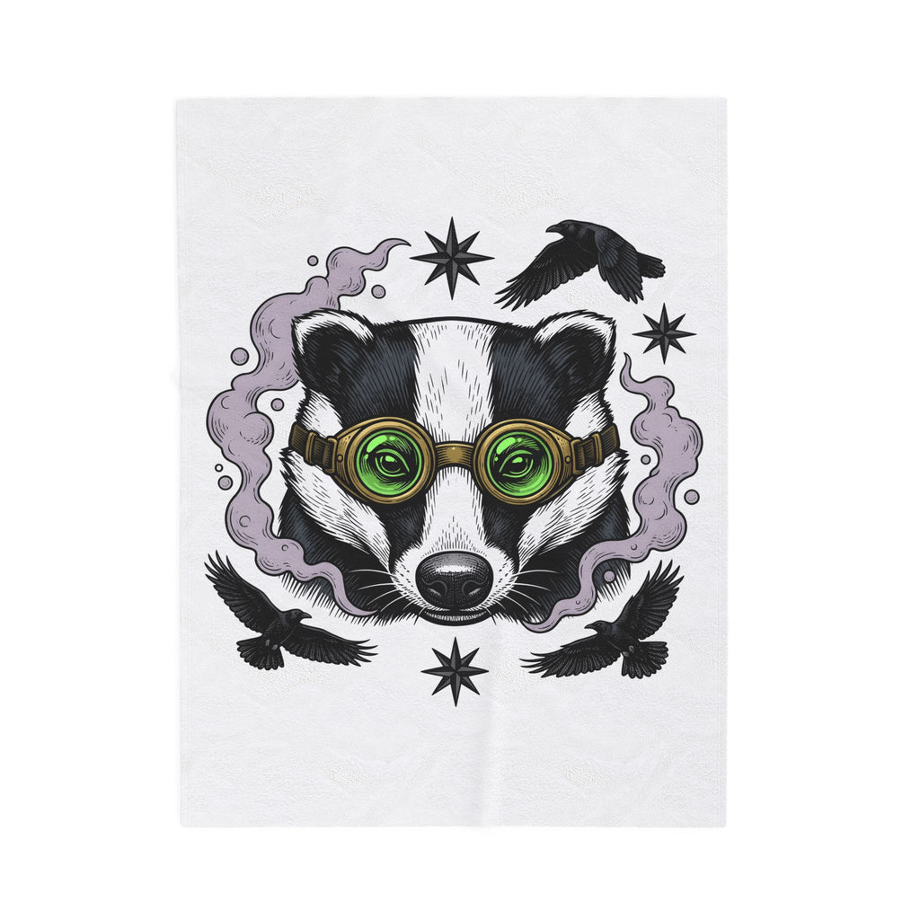 Badger Eyewear Halloween Creatures Gift Mysterious Glasses Horror Fan Spectacles Creature Classic Blanket