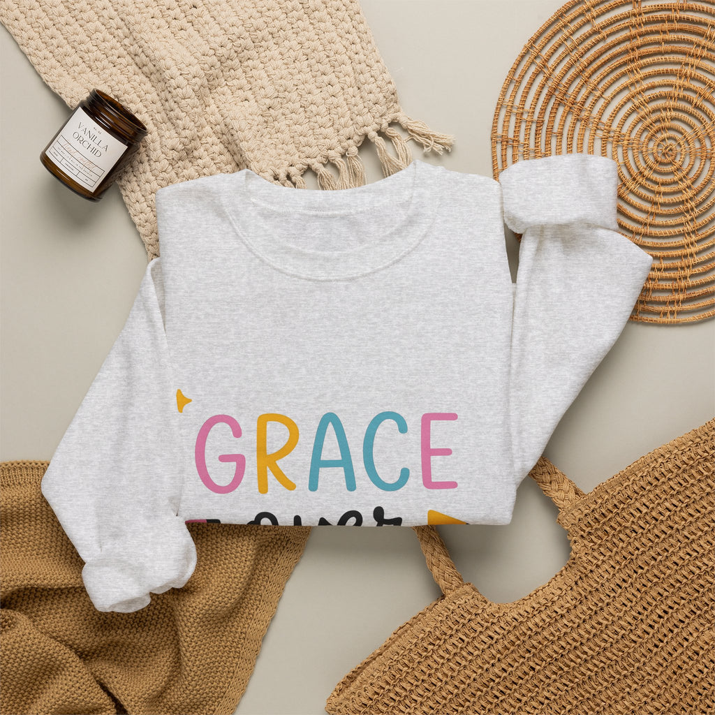 Pencil Graphic Sweatshirt Teachers School Gift Women Playful Sweatshirt Illustration Sweatshirt Educator Enthusiast Whimsical Sweatshirt Classroom Graphic