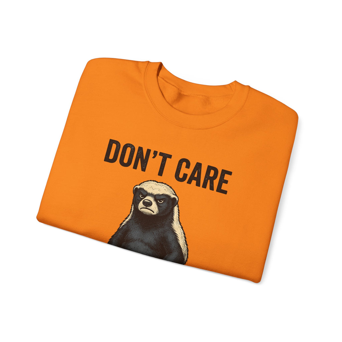 Honey Badger Boots Sweatshirt Cowgirl Wildlife Gift Women Retro Sweatshirt Combat Boots T