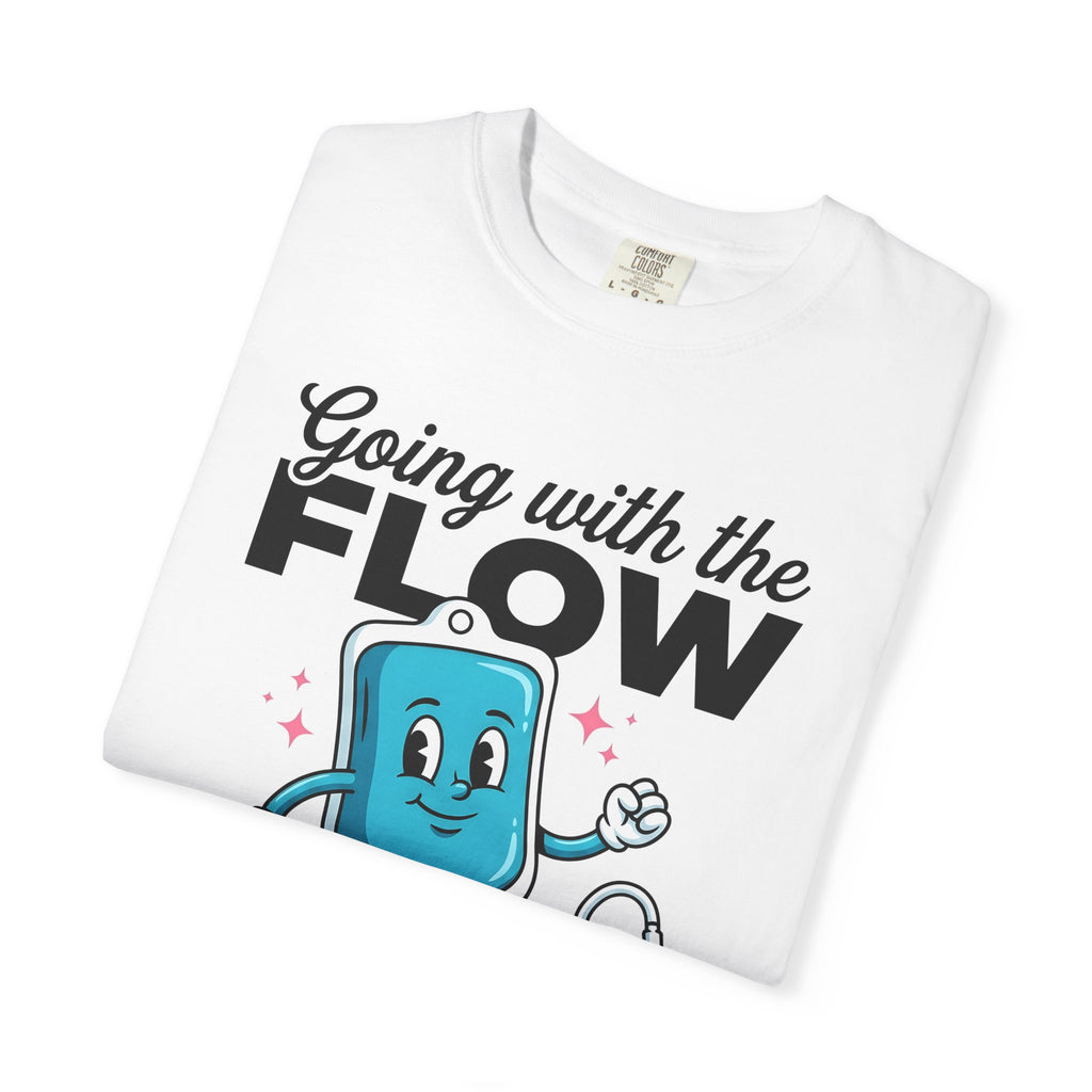Cartoon Iv T-Shirt T-Shirt Nurses Medical Gift Women Cute T-Shirt Iv T-Shirt T-Shirt Nurse Enthusiast Kawaii T-Shirt Healthcare Graphic Retro Roller Skates