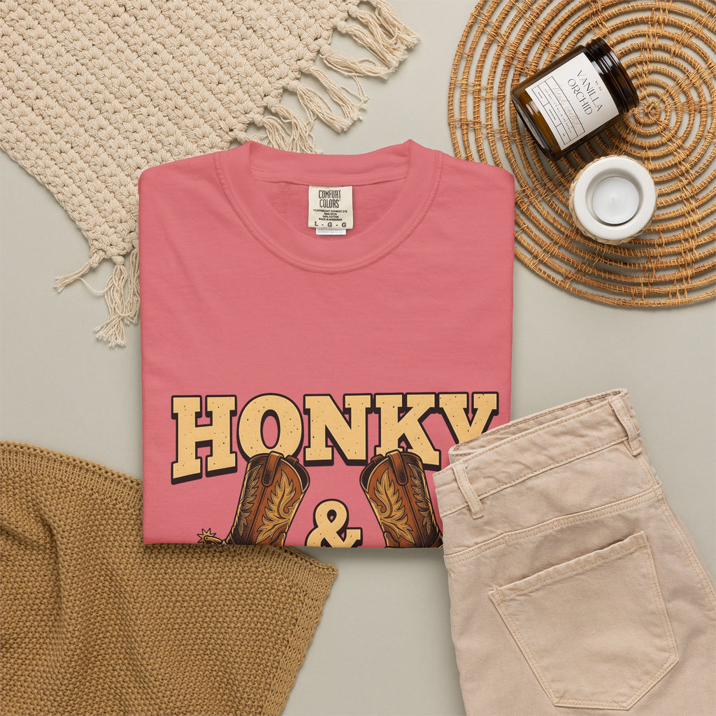Cowboy Boots T-Shirt Cowgirl Country Gift Women Vintage T-Shirt Boot T-Shirt Cowgirl Fan Rodeo T-Shirt Country Graphic Western Spurs T-Shirt