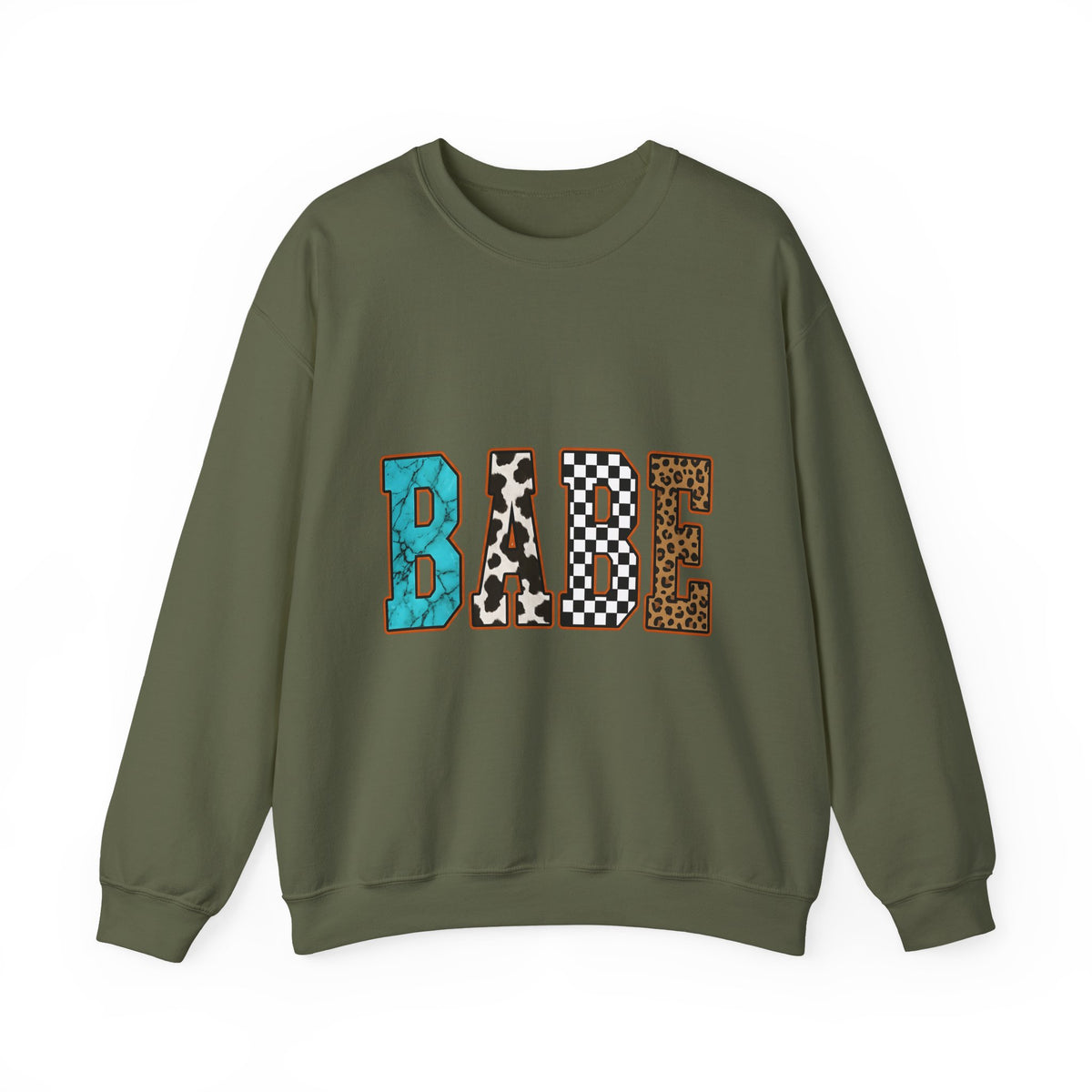 Animal Pattern Lettering Sweatshirt Cowgirl Fashionable Gift Women Cowboy Sweatshirt Typography Sweatshirt Rodeo Fan Western Sweatshirt Trendy Graphic Vintage