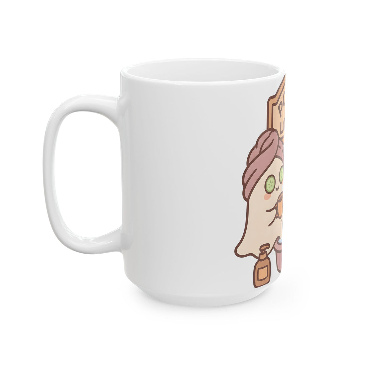 Spirit Spa Halloween Wellness Gift Cute Spiritual Center Horror Fan Spirituality Simple Bug Mug
