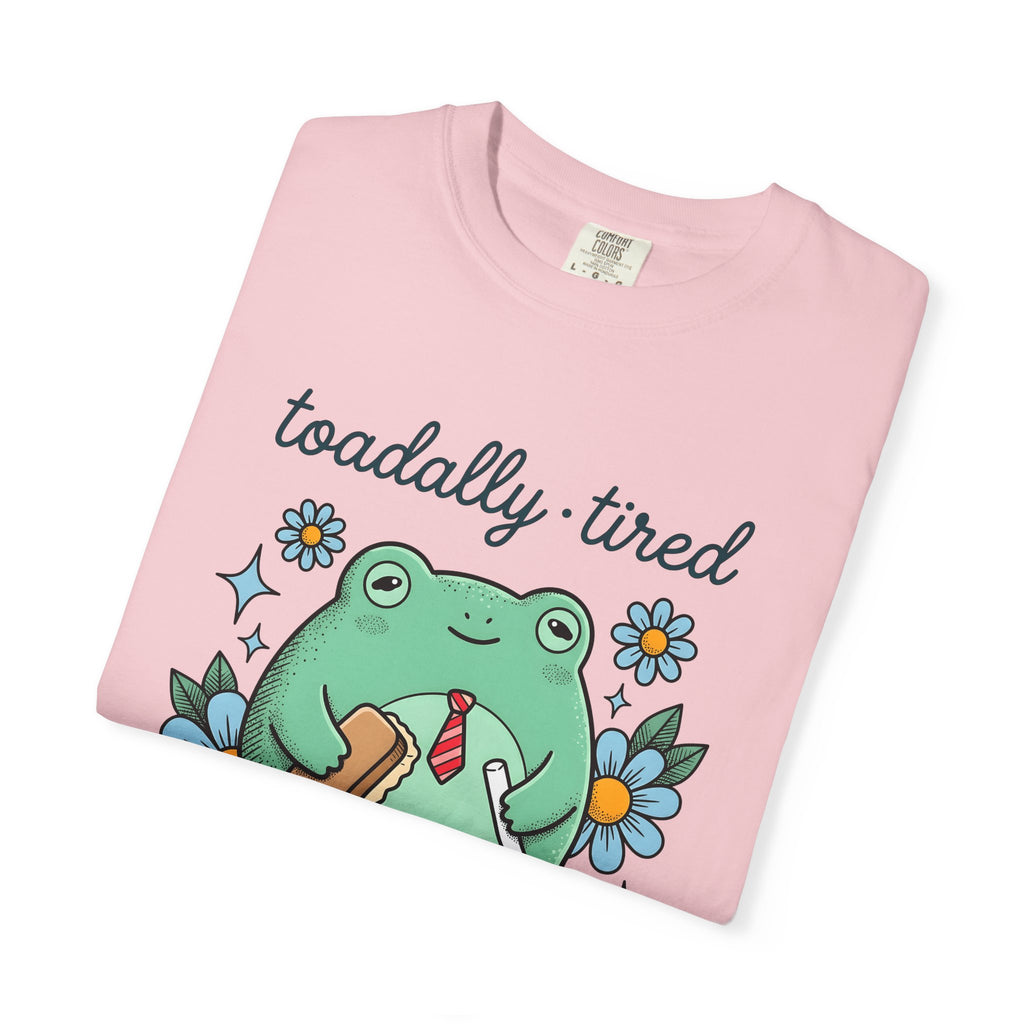 Amphibian Teacher T-Shirt Teachers Gag Gift Women Line Art T-Shirt Frog Teacher T-Shirt Educator Enthusiast Illustration Graphic Drawing