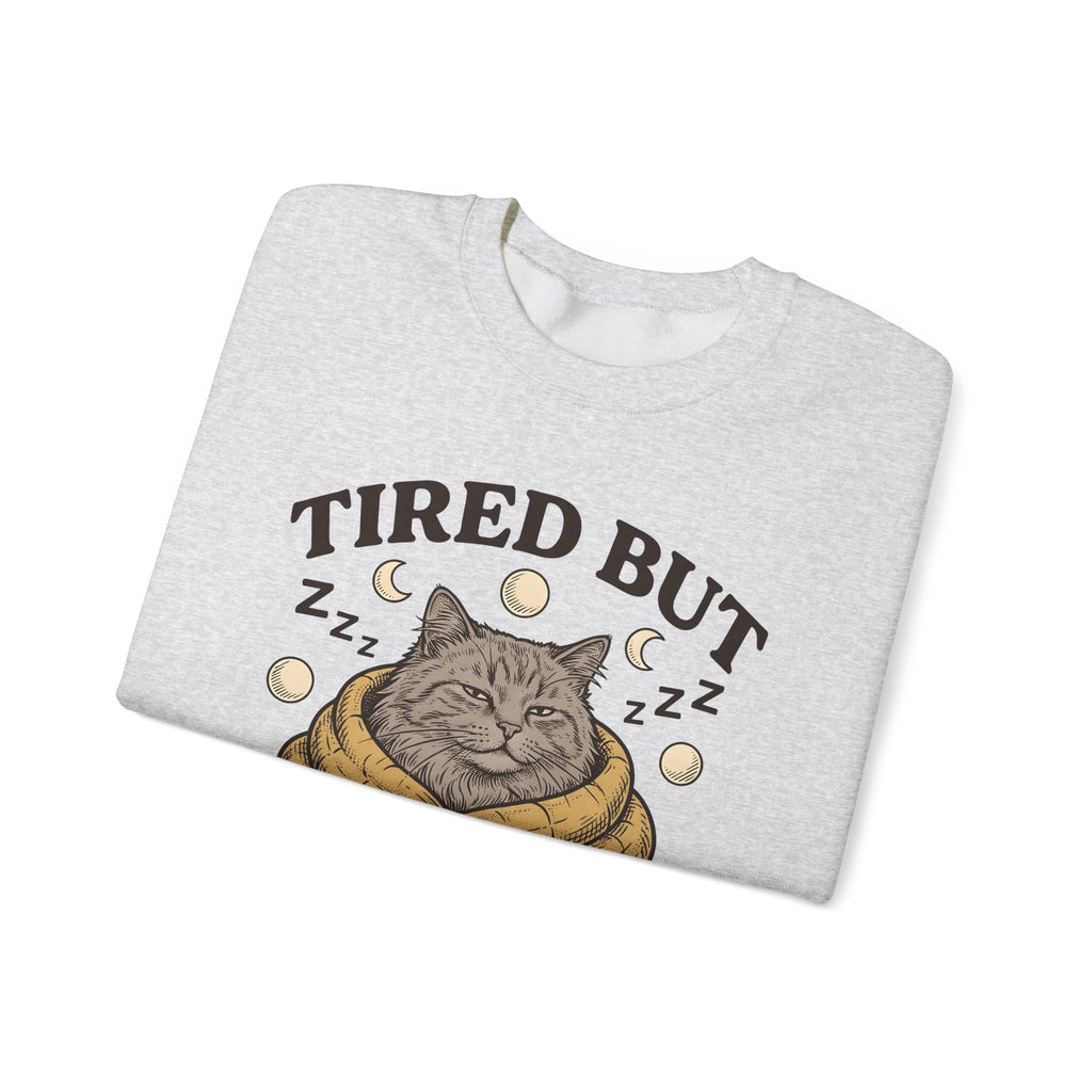 Cat Sweatshirt Sweatshirt Cat Cozy Gift Women Vintage Sweatshirt Throw Sweatshirt Sweatshirt Cat Fan Retro Sweatshirt Snug Graphic Hand Drawn Moon Sweatshirt