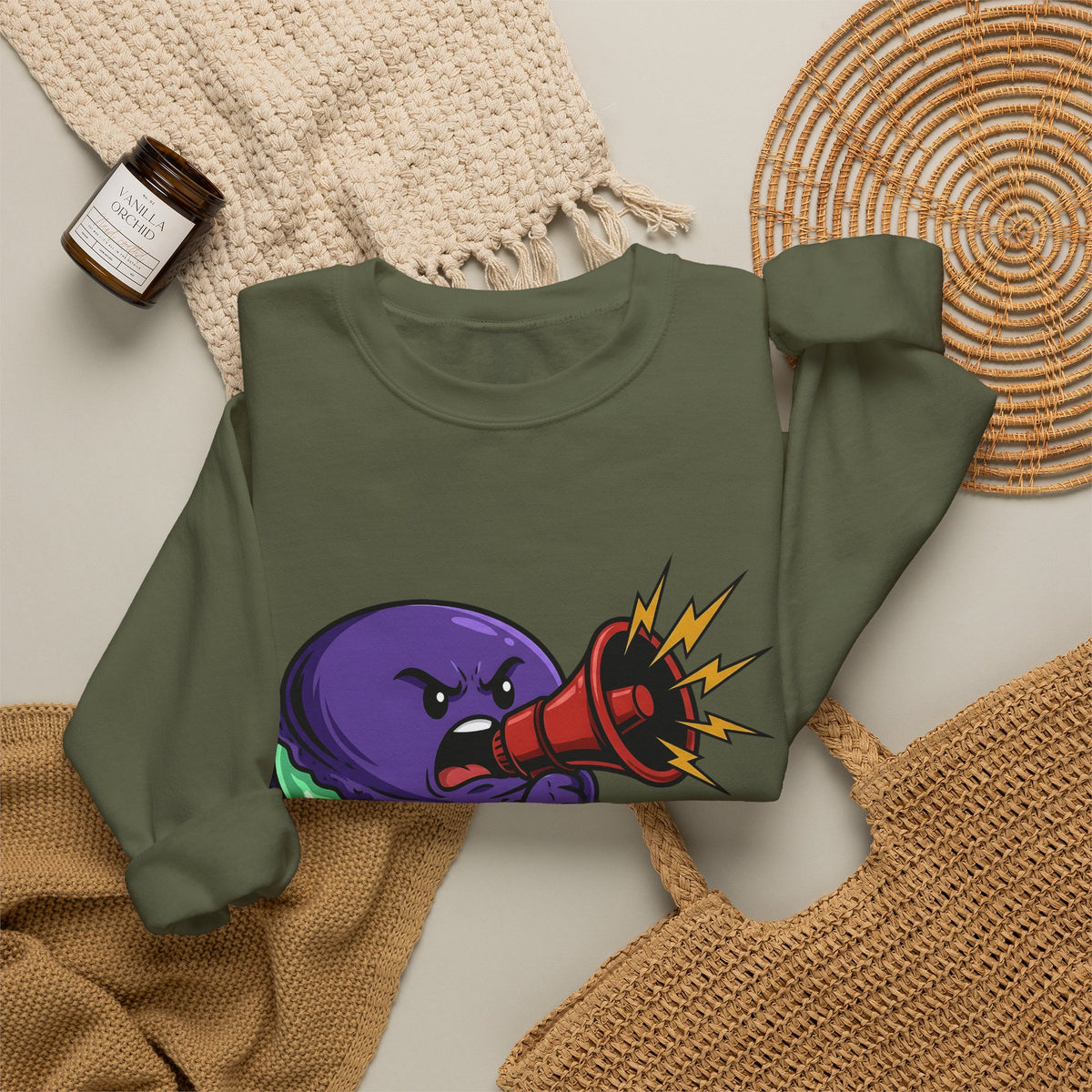 Mad Macaron Sweatshirt Desserts Cuisine Gift Women Comic Sweatshirt Macarons T