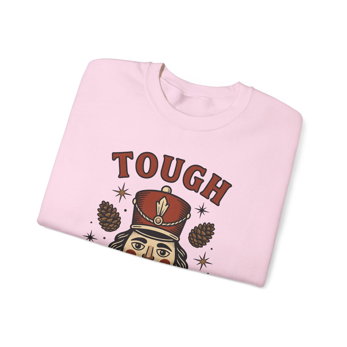 Nutcracker Head Sweatshirt Christmas Celebration Gift Women Retro Sweatshirt Nutcracker Sweatshirt Xmas Fan Vintage Sweatshirt Party Graphic Sketch Pinecone