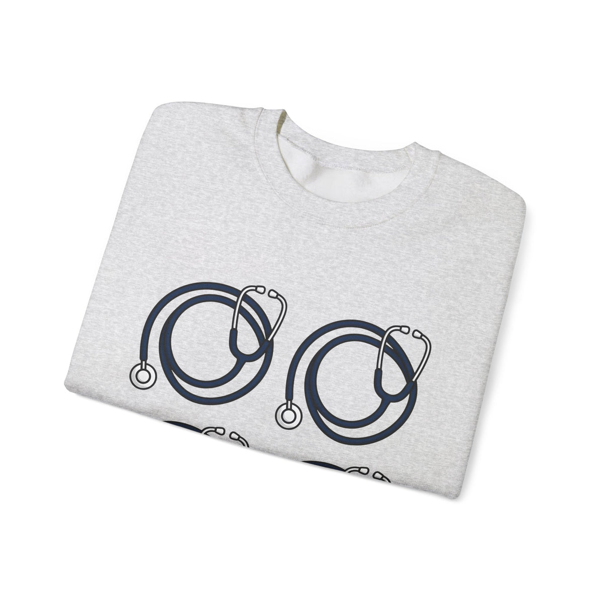Stethoscope Print Sweatshirt Nurses Medical Gift Women Simple Sweatshirt Medical Device Sweatshirt Nurse Practitioner Enthusiast Minimalist Sweatshirt Clinical