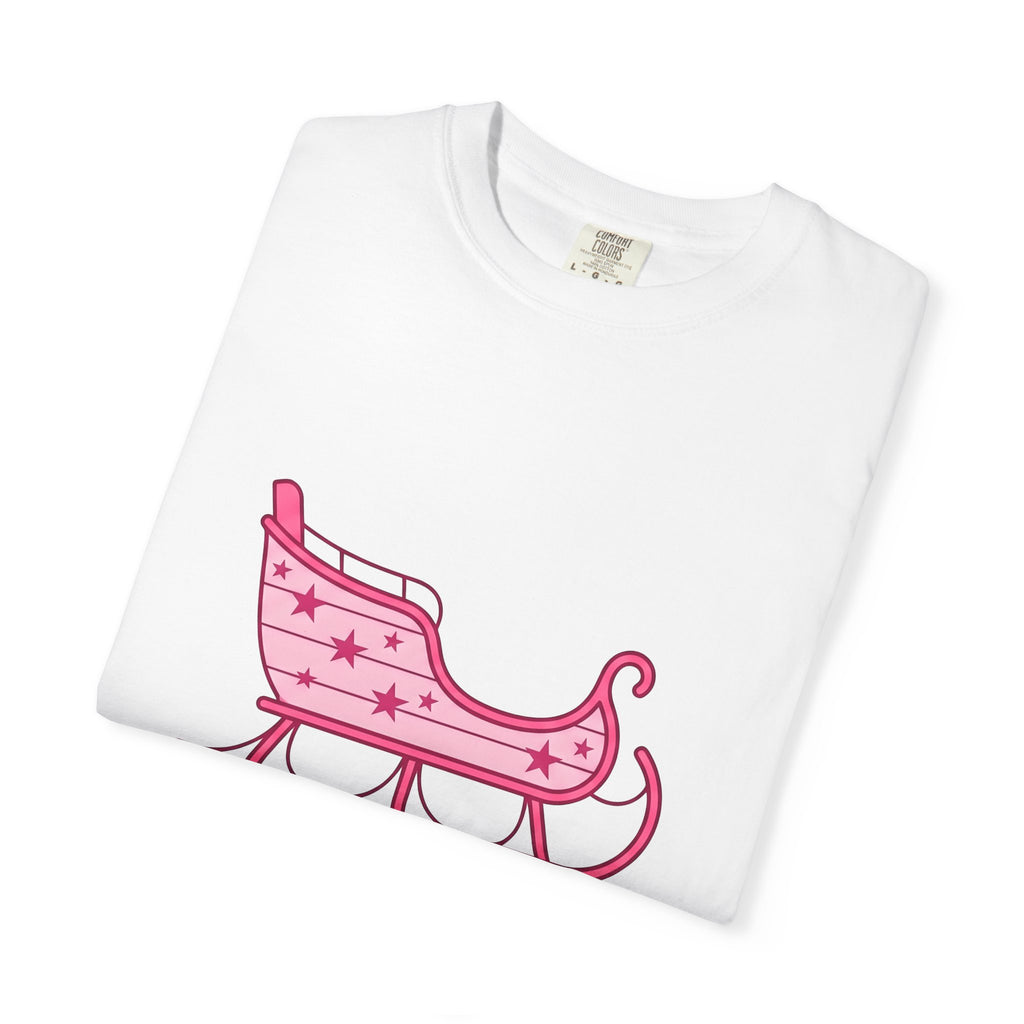 Holiday Sleigh Holiday Frost Gift Winter Sleigh Bell Christmas Fan Winter Wonderland Frosty Sleek T-Shirt