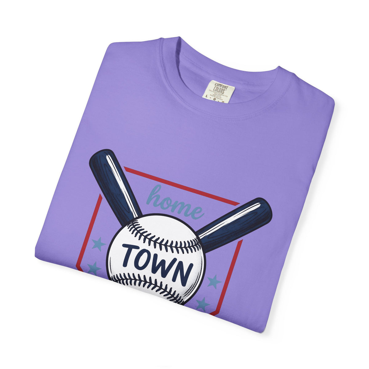 Baseball Graphic T-Shirt America/4th Of July Sports Gift Women Vintage T-Shirt Baseball T-Shirt Patriot Fan Distressed T-Shirt Athletic Graphic