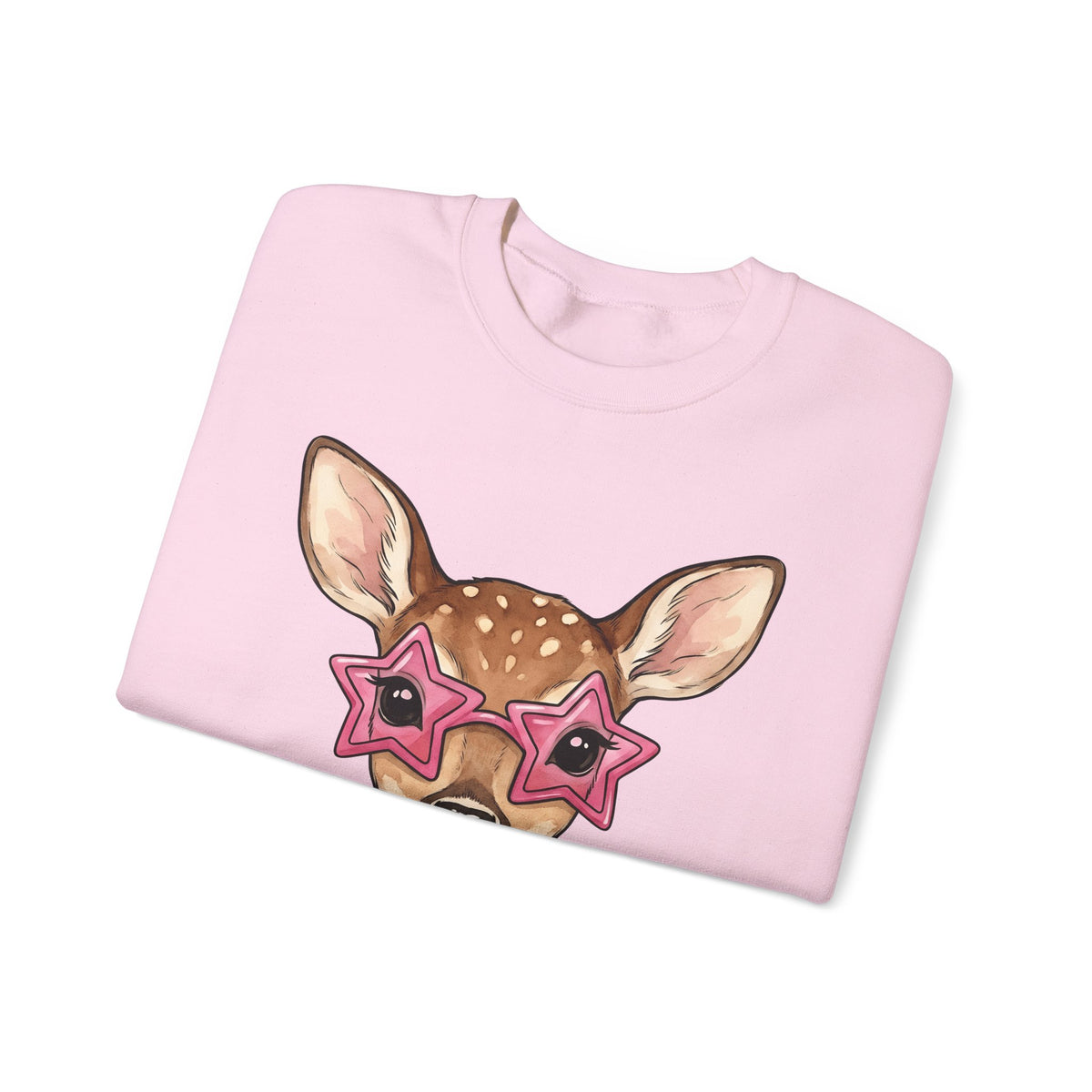 Buck Sweatshirt Moms Creature Gift Women Ink Sweatshirt Deer Sweatshirt Mother Fan Tattoo Sweatshirt Beast Graphic Fantasy Petals Sweatshirt