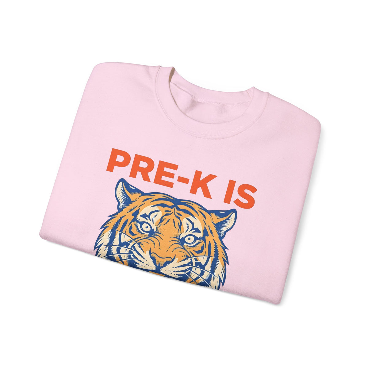 Tiger Head Teachers Classroom Gift Modern Tiger Educator Enthusiast Sweatshirt