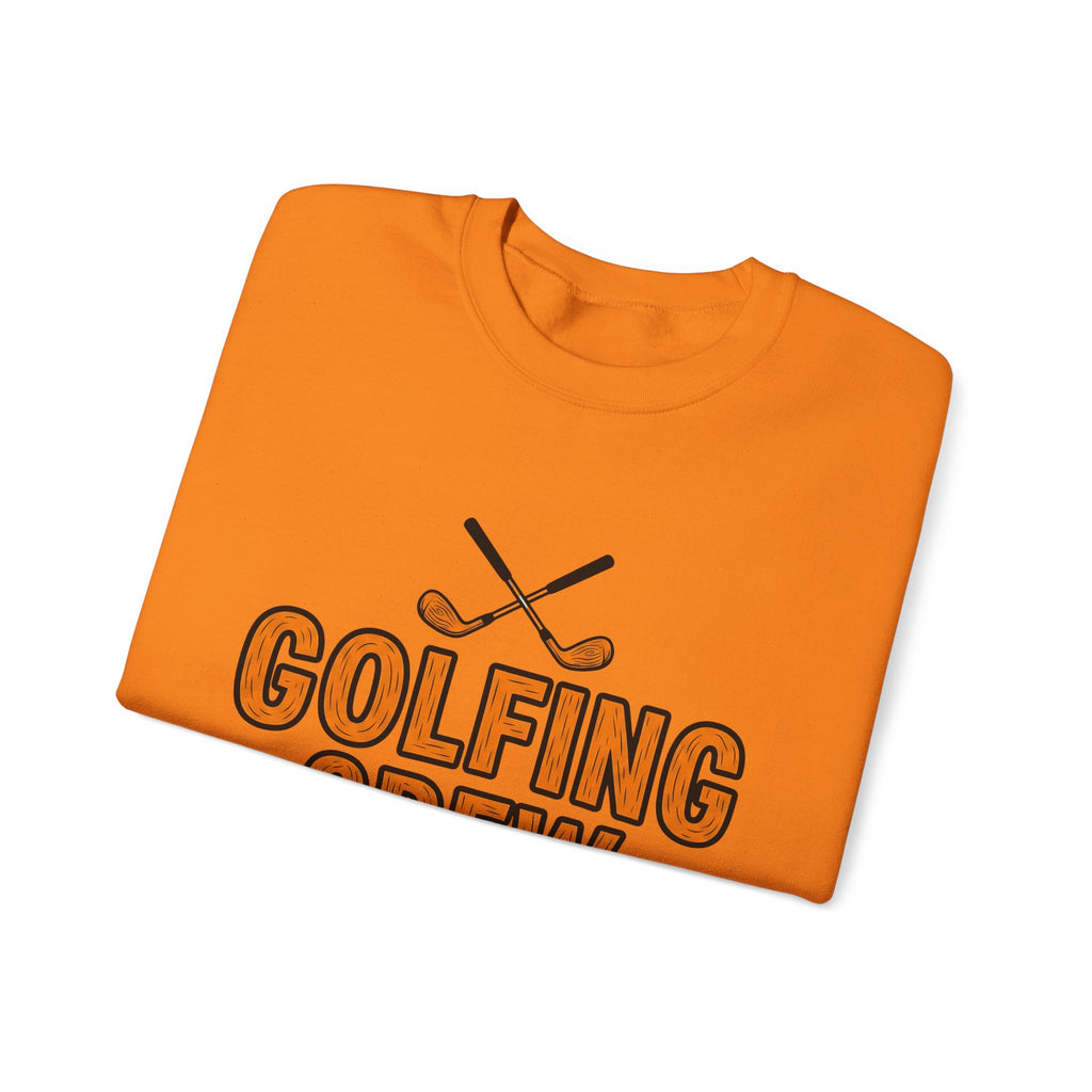Golf Stick Sweatshirt Golf Squad Gift Women Graphic Sweatshirt Golf Club Sweatshirt Golfer Fan Illustrated Sweatshirt Team Graphic Hand Drawn Golf Orb Sweatshirt