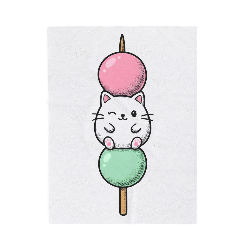 Feline Mochi Cat Snack Gift Adorable Cat Cat Fan Kitty Food Comic Sweet Candy Blanket
