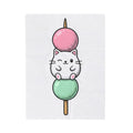 Feline Mochi Cat Snack Gift Adorable Cat Cat Fan Kitty Food Comic Sweet Candy Blanket