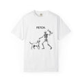 Canine Skeleton T-Shirt Dog Fall Holiday Gift Women Old School T-Shirt Dog Skeleton T-Shirt Dog Fan Retro T-Shirt Autumn Graphic Line Art Skeletal