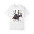Bald Eagle T-Shirt 4th Of July Usa Gift Women Comic T-Shirt Eagle T-Shirt Independence Day Fan Cartoon T-Shirt American Graphic Vintage Fireworks