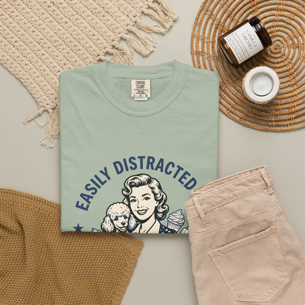 Lady Pup T-Shirt Dog Confectionery Gift Women Traditional T-Shirt Puppy T-Shirt Dog Fan Canine T-Shirt Candy Graphic Timeless Treats T-Shirt