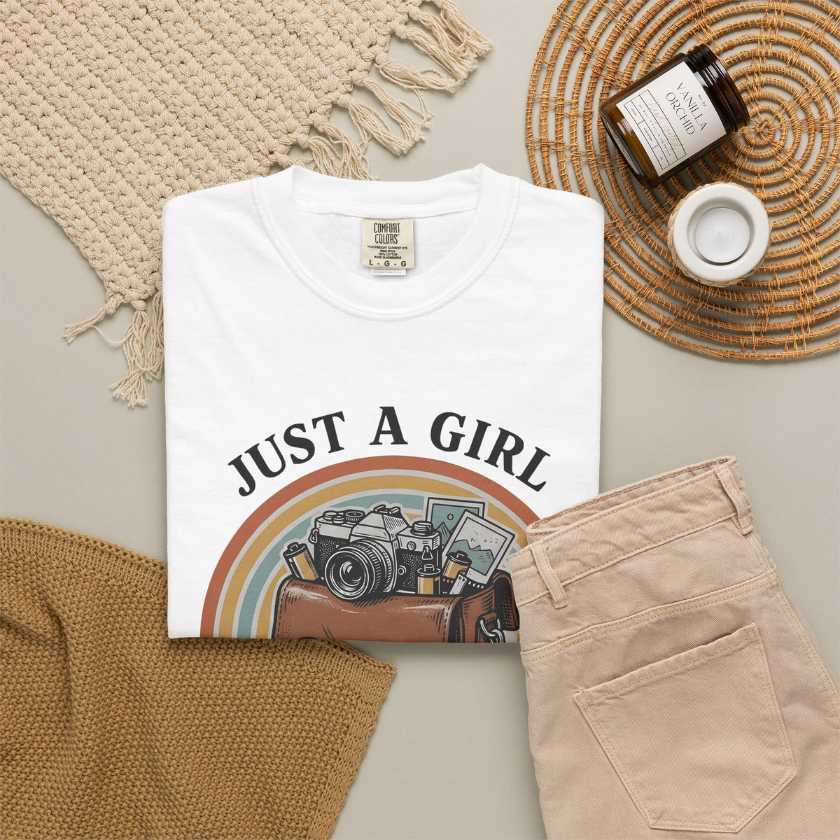 Photo T-Shirt T-Shirt Photography Backpack Gift Women Classic T-Shirt Camera T-Shirt T-Shirt Photographer Enthusiast Vintage T-Shirt Rucksack Graphic